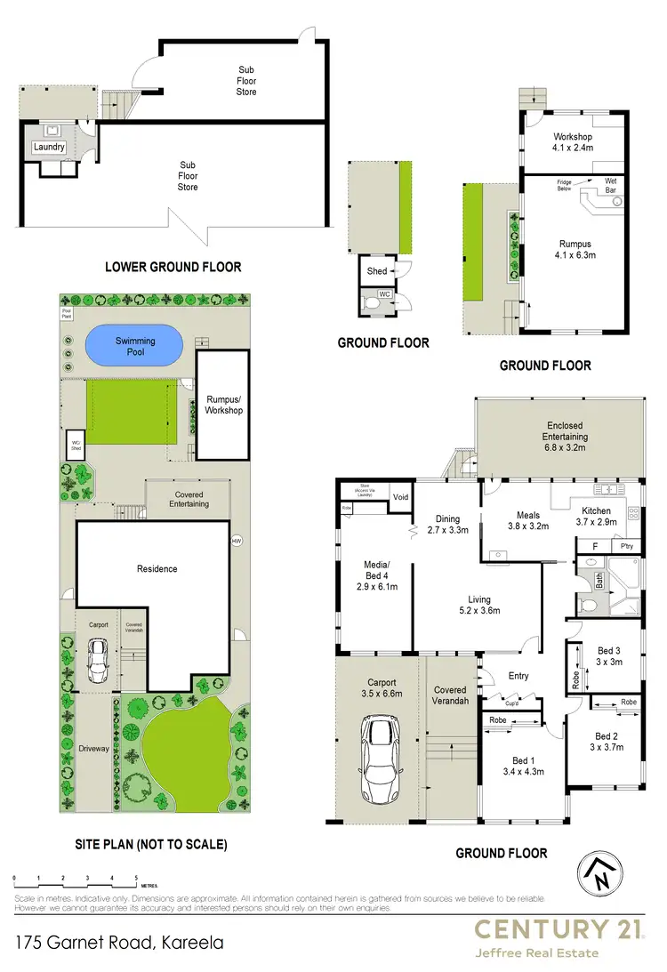 Floorplan of Homely house listing, 175 Garnet Road, Kareela NSW 2232