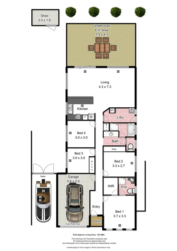 Floorplan of Homely house listing, 12 Mast Avenue, Seaford Meadows SA 5169