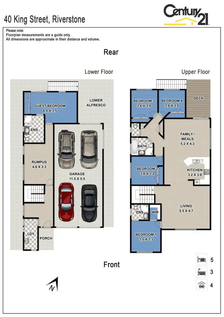 Floorplan of Homely house listing, 40 King Street, Riverstone NSW 2765