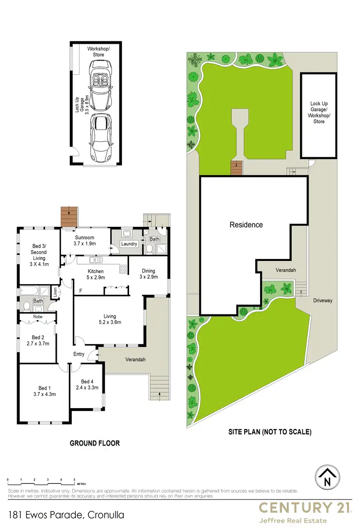 Floorplan of Homely house listing, 181 Ewos Parade, Cronulla NSW 2230