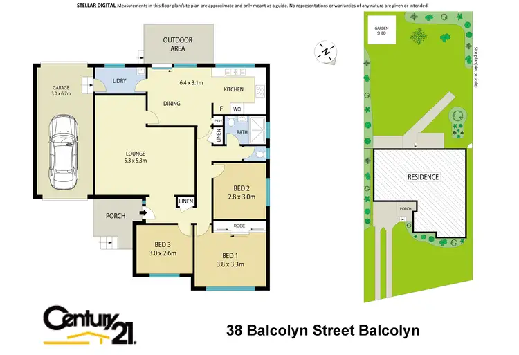 Floorplan of Homely house listing, 38 Balcolyn Street, Balcolyn NSW 2264