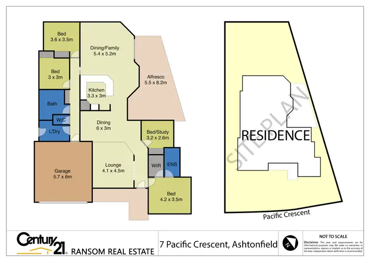 Floorplan of Homely house listing, 7 Pacific Crescent, Ashtonfield NSW 2323