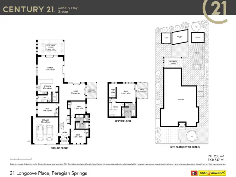 Floorplan of Homely house listing, 21 Longcove Place, Peregian Springs QLD 4573