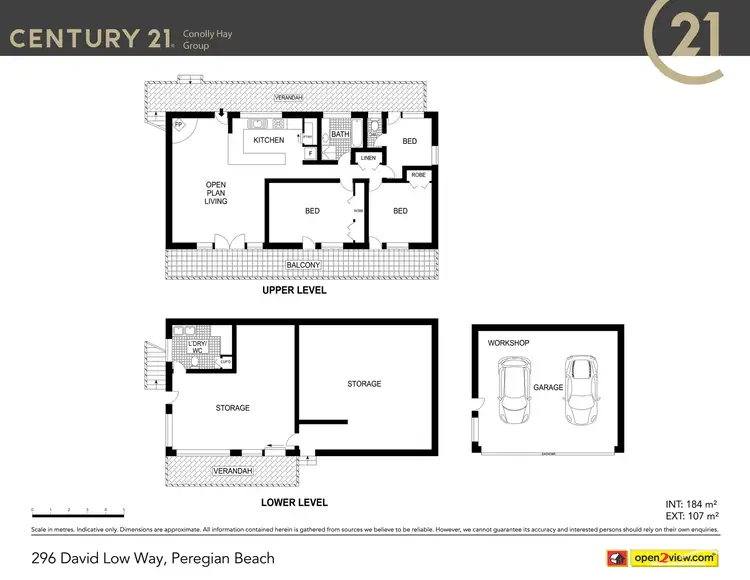 Floorplan of Homely house listing, 296 David Low Way, Peregian Beach QLD 4573