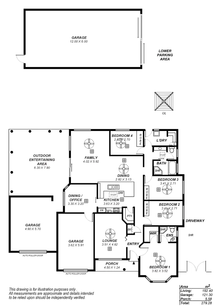 Floorplan of Homely house listing, 26 Parken Court, Noarlunga Downs SA 5168