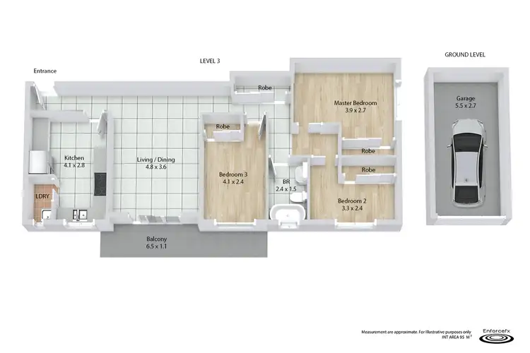 Floorplan of Homely apartment listing, 9/20 Wilga Street, Fairfield NSW 2165