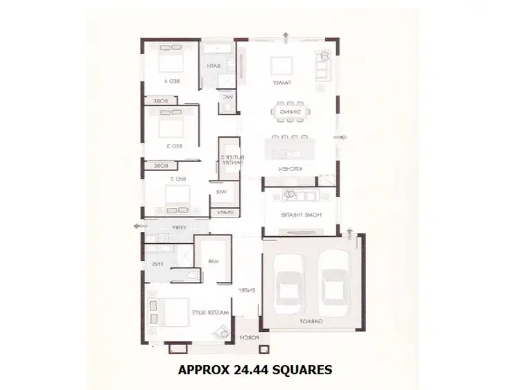 Floorplan of Homely house listing, 17 Correllis Street, Harrington Park NSW 2567