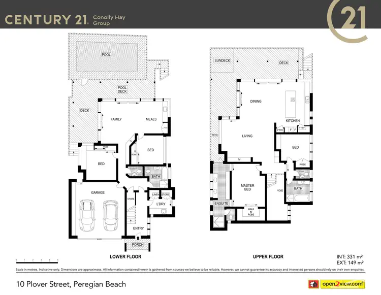 Floorplan of Homely house listing, 10 Plover Street, Peregian Beach QLD 4573