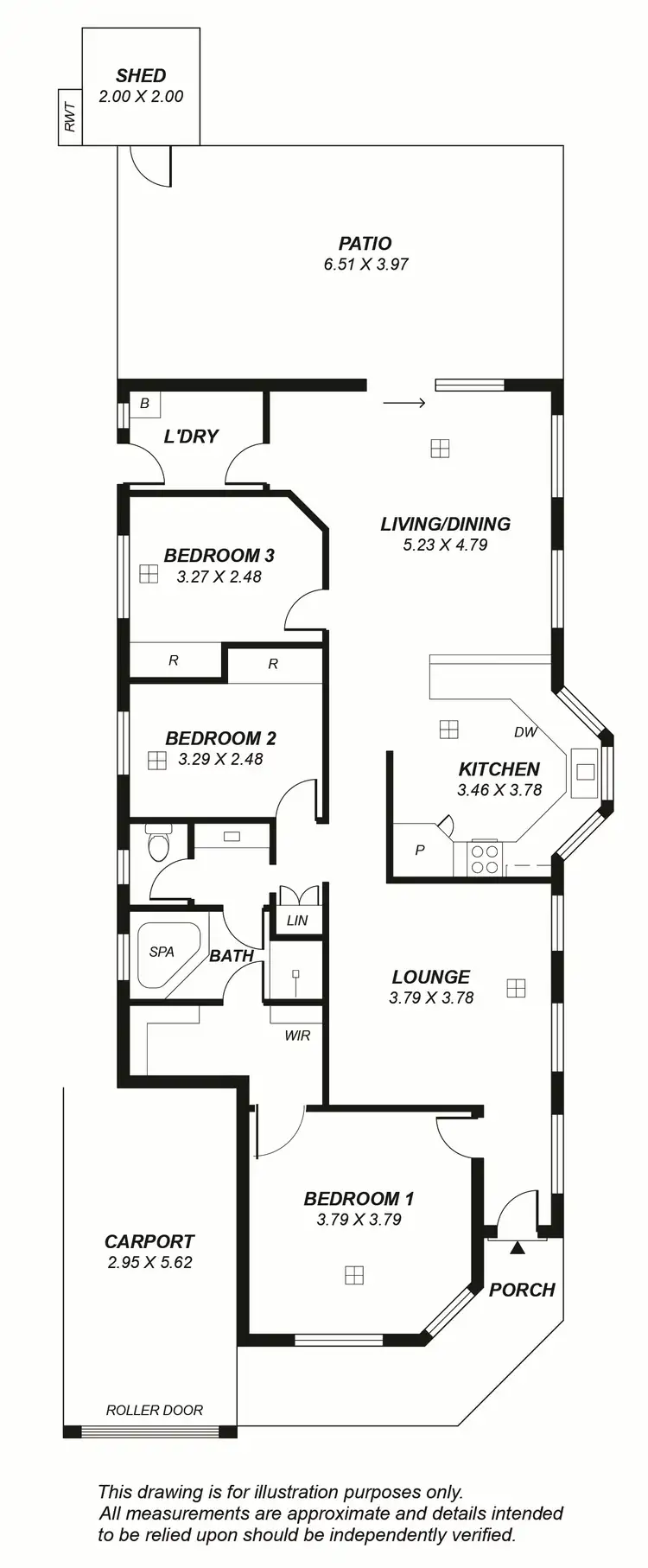 Floorplan of Homely house listing, 5 St Clair Parade, Greenwith SA 5125