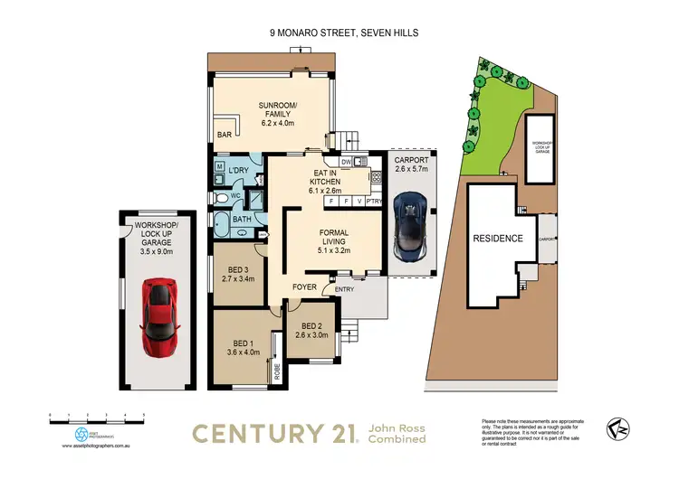 Floorplan of Homely house listing, 9 Monaro Street, Seven Hills NSW 2147