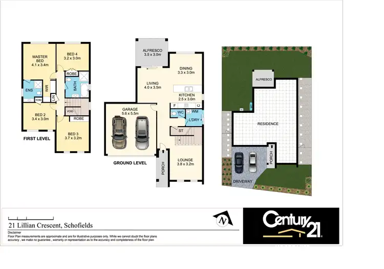 Floorplan of Homely house listing, 21 Lillian Crescent, Schofields NSW 2762