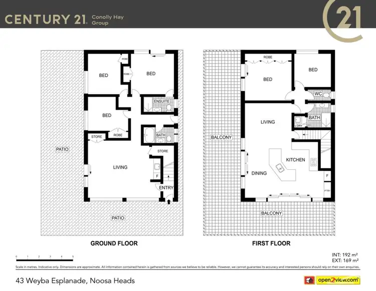 Floorplan of Homely house listing, 43 Weyba Esplanade, Noosa Heads QLD 4567