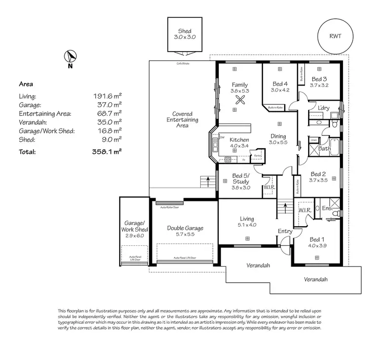Floorplan of Homely house listing, 6 Lloyd Crescent, Littlehampton SA 5250