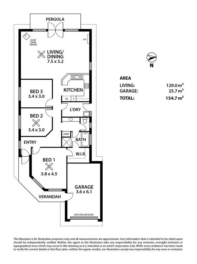 Floorplan of Homely house listing, 10A Barker Road, Mount Barker SA 5251