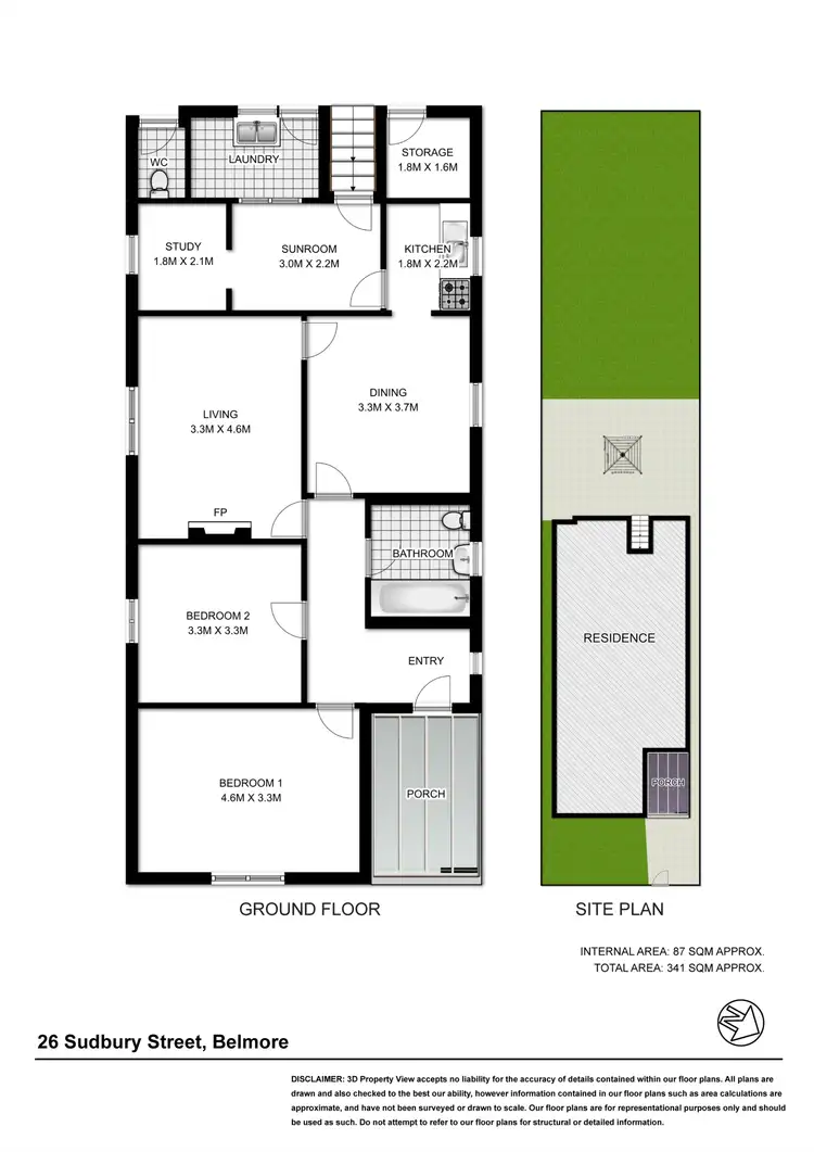 Floorplan of Homely house listing, 26 Sudbury Street, Belmore NSW 2192