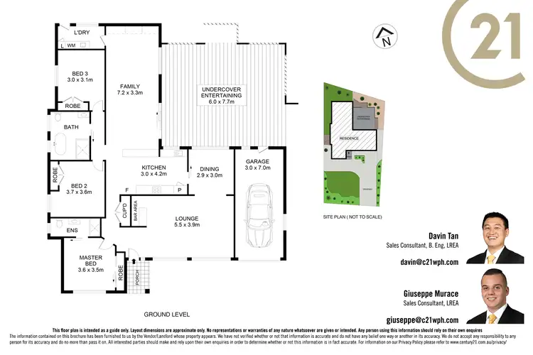 Floorplan of Homely house listing, 96 Casuarina Drive, Cherrybrook NSW 2126