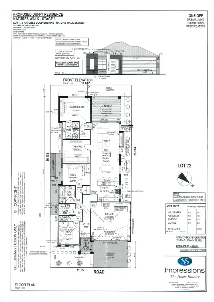 Floorplan of Homely house listing, 4 Warru Place, Erskine WA 6210