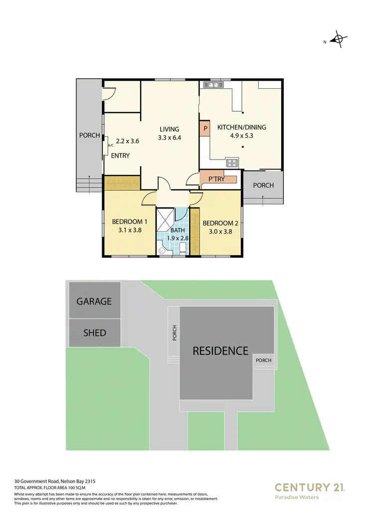 Floorplan of Homely house listing, 30 Government Road, Nelson Bay NSW 2315