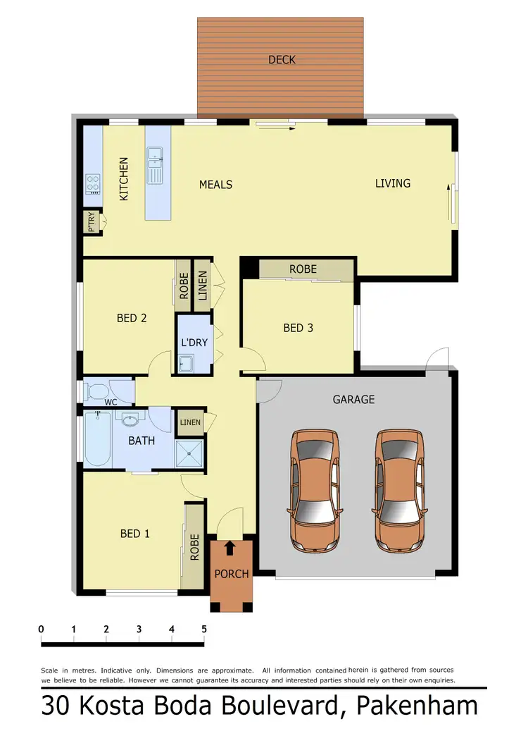 Floorplan of Homely house listing, 30 Kosta Boda Boulevard, Pakenham VIC 3810
