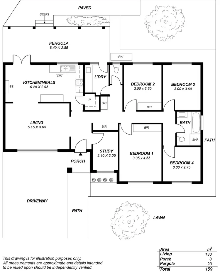 Floorplan of Homely house listing, 30 Davenport Terrace, Seacliff Park SA 5049