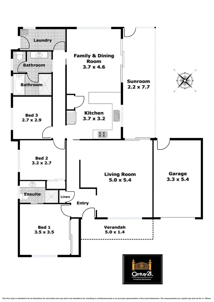 Floorplan of Homely house listing, Address available on request