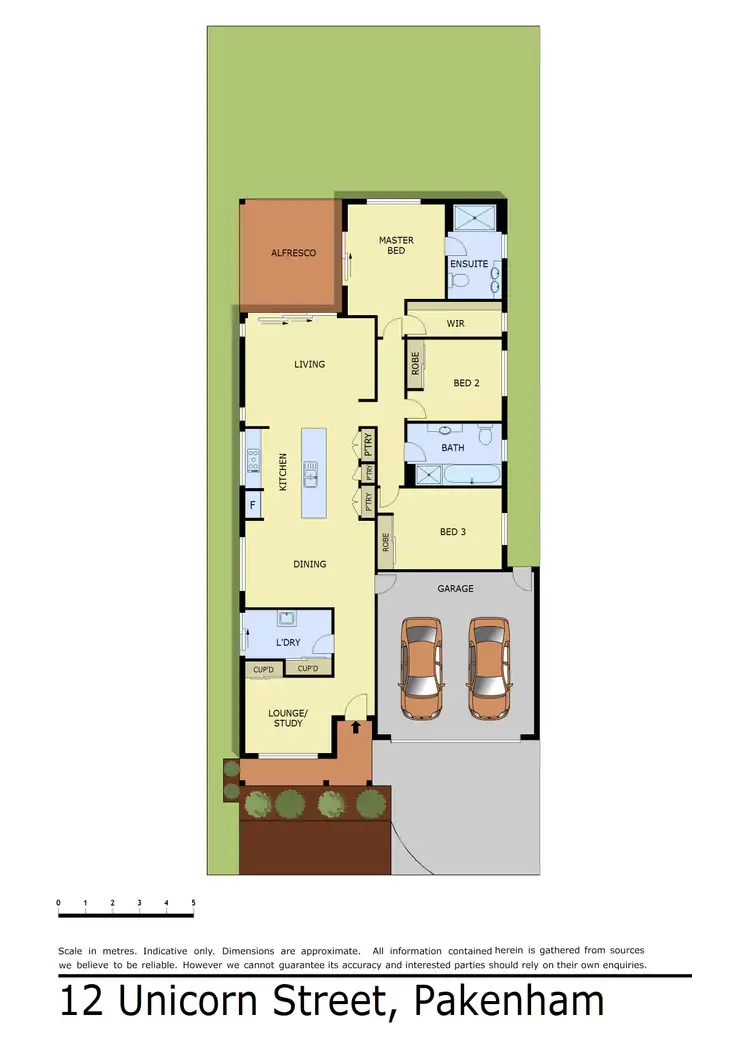 Floorplan of Homely house listing, 12 Unicorn Street, Pakenham VIC 3810