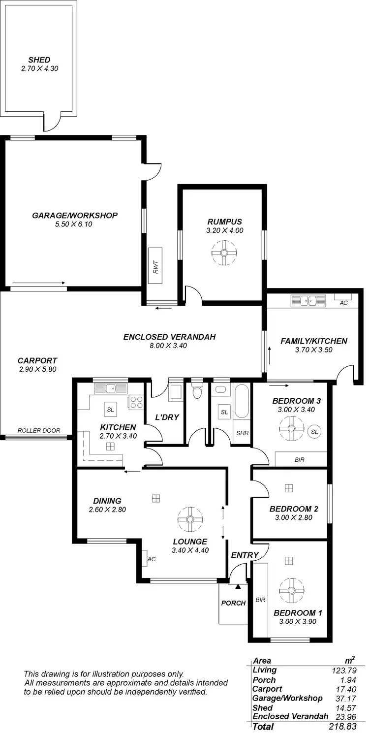 Floorplan of Homely house listing, 16 Ventura Avenue, Taperoo SA 5017