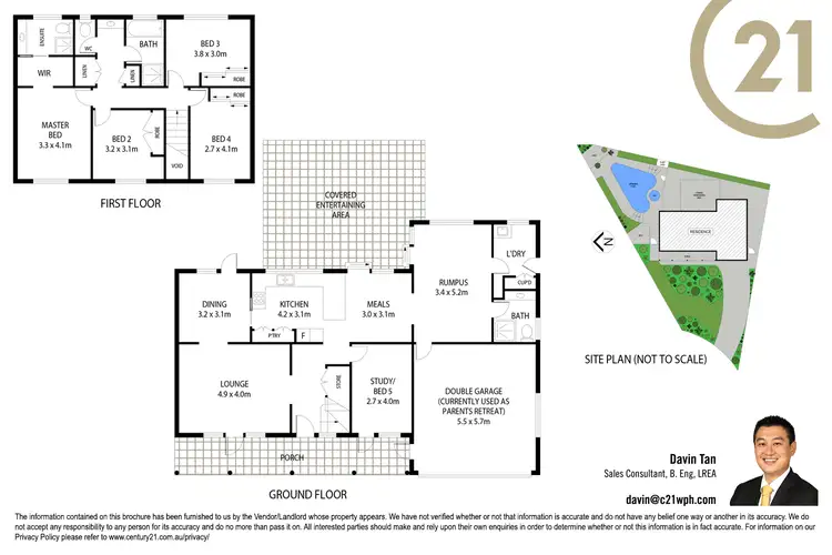 Floorplan of Homely house listing, 8 Watts Place, Cherrybrook NSW 2126