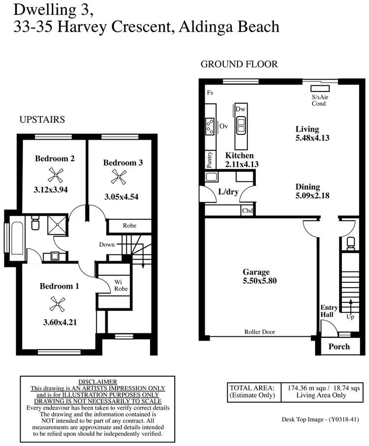 Floorplan of Homely house listing, 3/33-35 Harvey Crescent, Aldinga Beach SA 5173