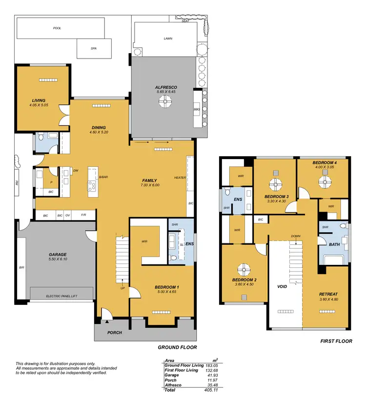 Floorplan of Homely house listing, 14 Marlborough Street, Brighton SA 5048