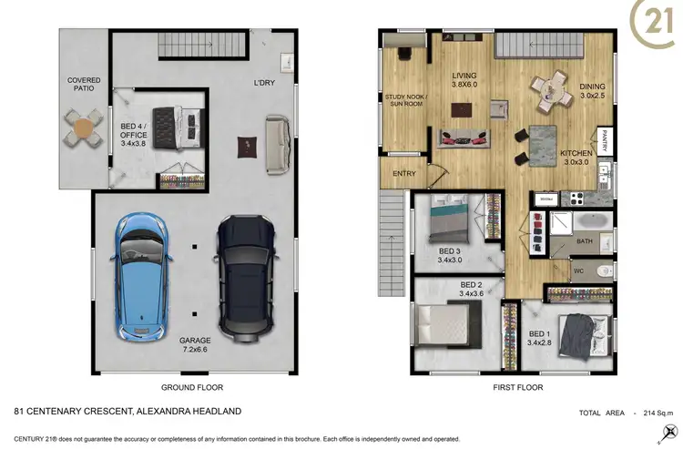 Floorplan of Homely house listing, 81 Centenary Crescent, Alexandra Headland QLD 4572