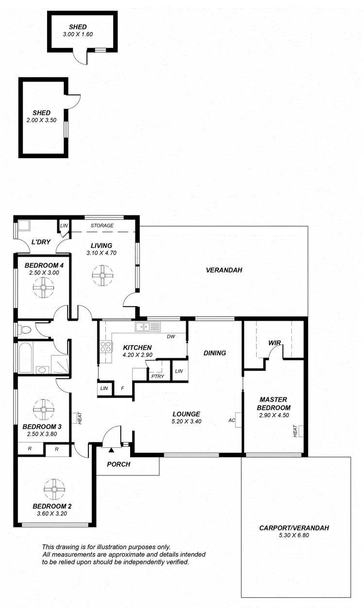 Floorplan of Homely house listing, 8 Magpie Street, Modbury Heights SA 5092