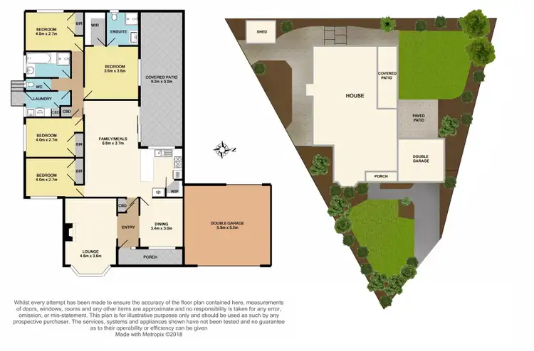Floorplan of Homely house listing, 9 Henlow Rise, Hallam VIC 3803