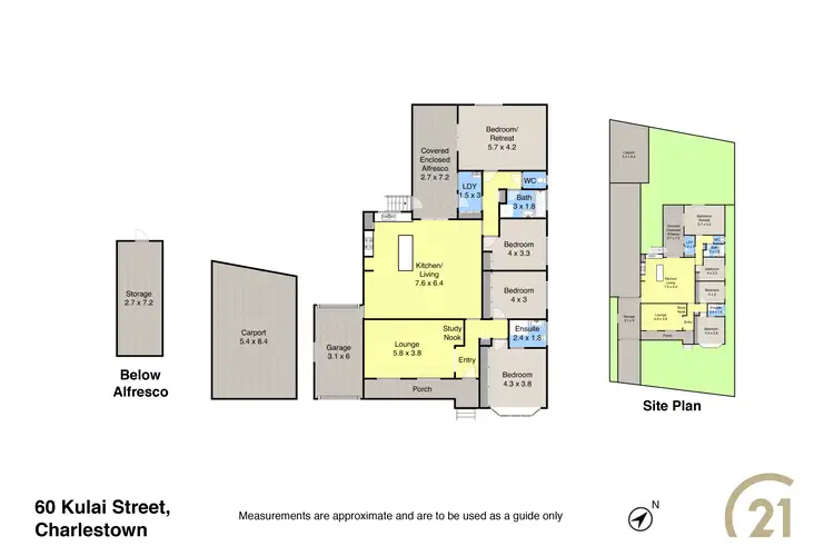 Floorplan of Homely house listing, 60 Kulai Street, Charlestown NSW 2290