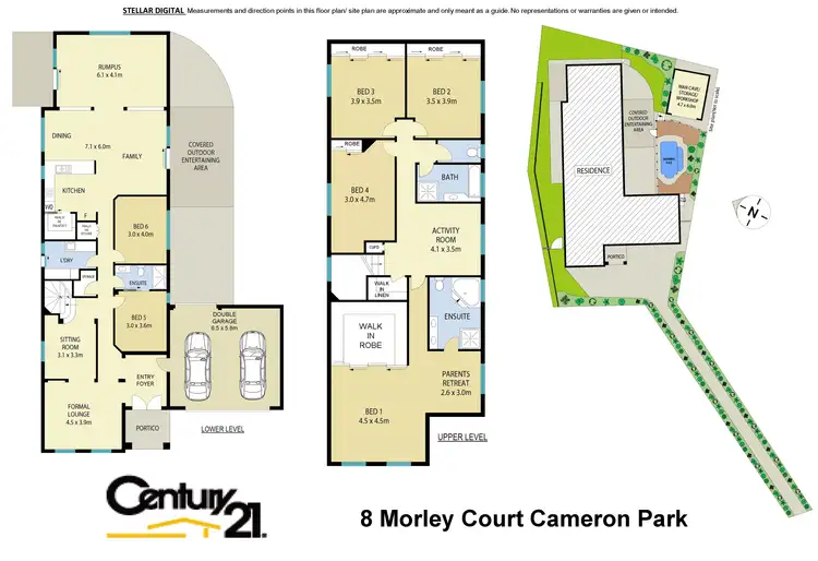 Floorplan of Homely house listing, 8 Morley Court, Cameron Park NSW 2285