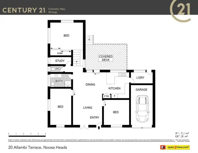 Floorplan of Homely house listing, 20 Allambi Terrace, Noosa Heads QLD 4567