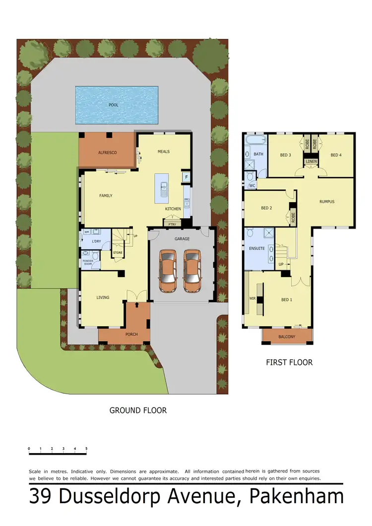 Floorplan of Homely house listing, 39 Dusseldorp Avenue, Pakenham VIC 3810