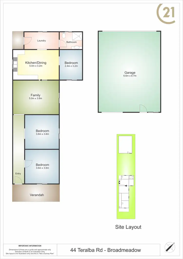 Floorplan of Homely house listing, 44 Teralba Road, Broadmeadow NSW 2292