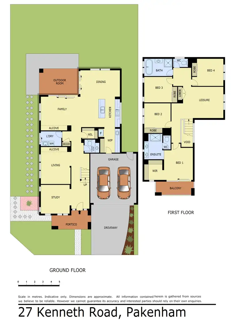 Floorplan of Homely house listing, 27 Kenneth Road, Pakenham VIC 3810