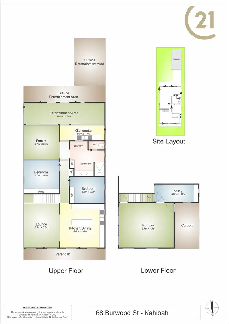 Floorplan of Homely house listing, 68 Burwood Street, Kahibah NSW 2290