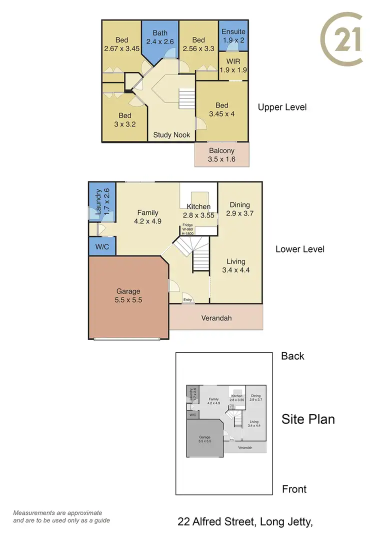 Floorplan of Homely house listing, 22 Alfred Street, Long Jetty NSW 2261