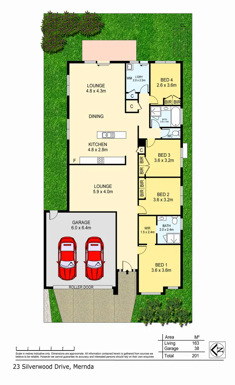 Floorplan of Homely house listing, 23 Silverwood Drive, Mernda VIC 3754