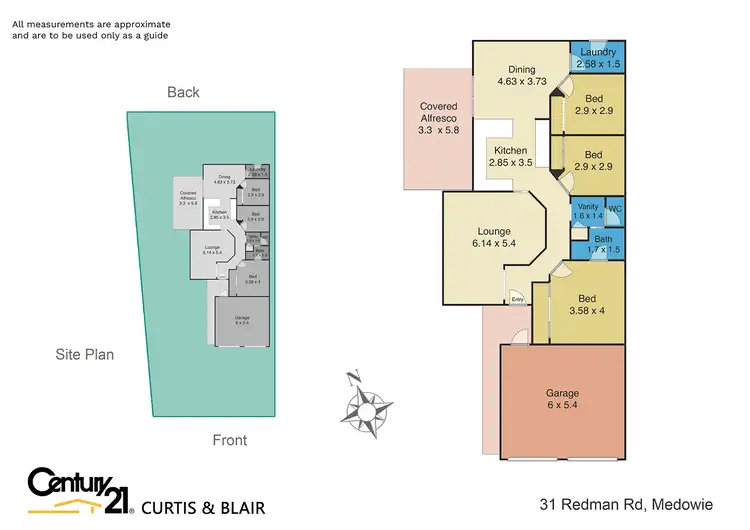 Floorplan of Homely house listing, 31 Redman Road, Medowie NSW 2318