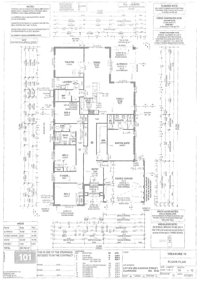 Floorplan of Homely house listing, 9 Cansos Street, Clarkson WA 6030