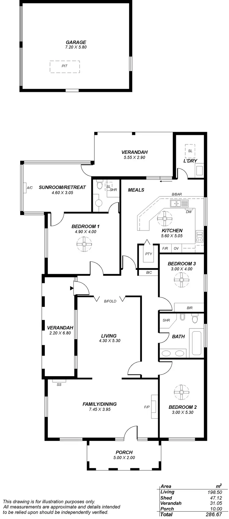 Floorplan of Homely house listing, 69 Wattlebury Road, Lower Mitcham SA 5062