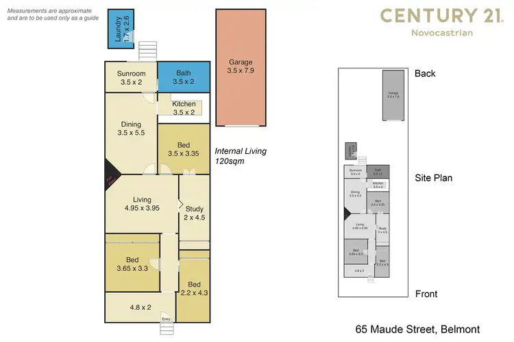 Floorplan of Homely house listing, 65 Maude Street, Belmont NSW 2280