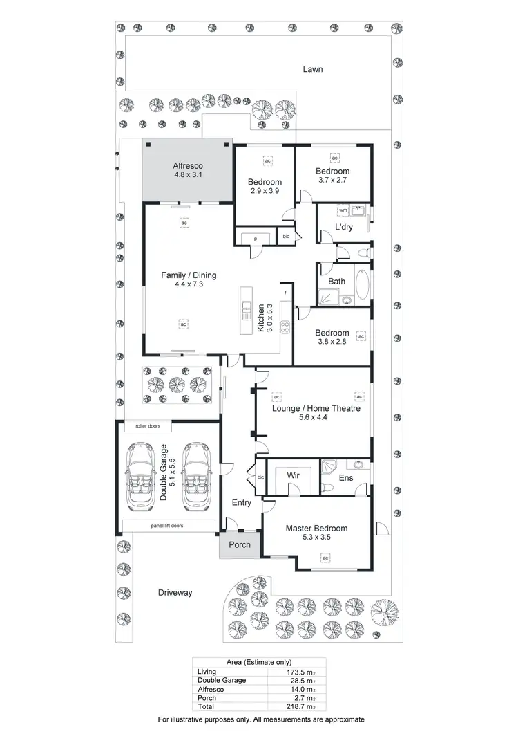 Floorplan of Homely house listing, 42 Matelot Street, Seaford Meadows SA 5169