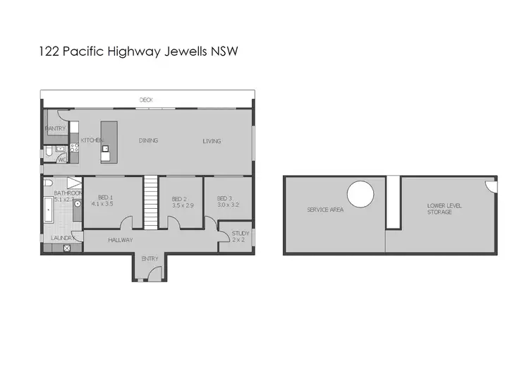 Floorplan of Homely house listing, 122 Pacific Highway, Jewells NSW 2280