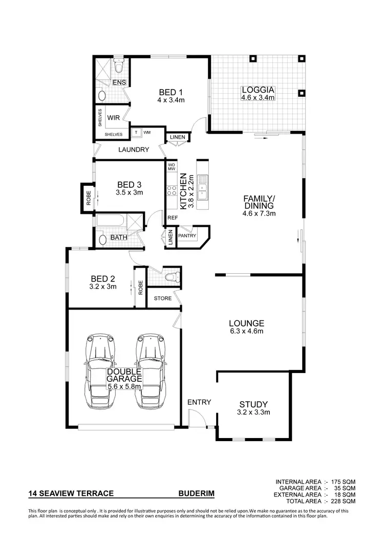 Floorplan of Homely house listing, 14 Seaview Terrace, Buderim QLD 4556