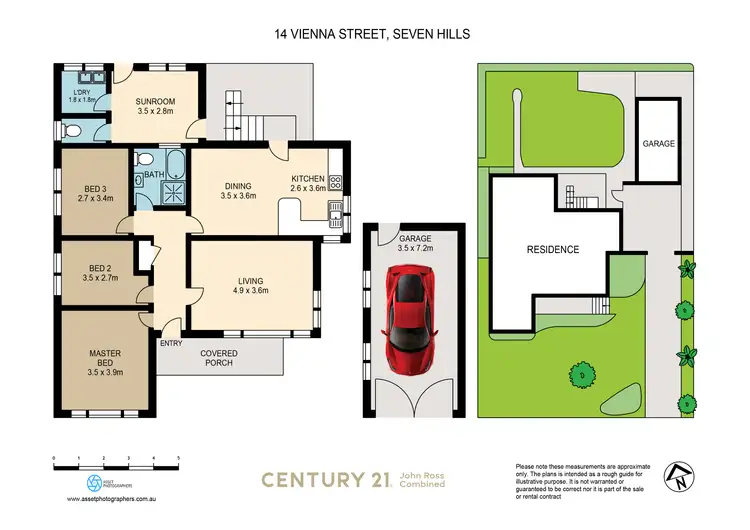 Floorplan of Homely house listing, 14 Vienna Street, Seven Hills NSW 2147